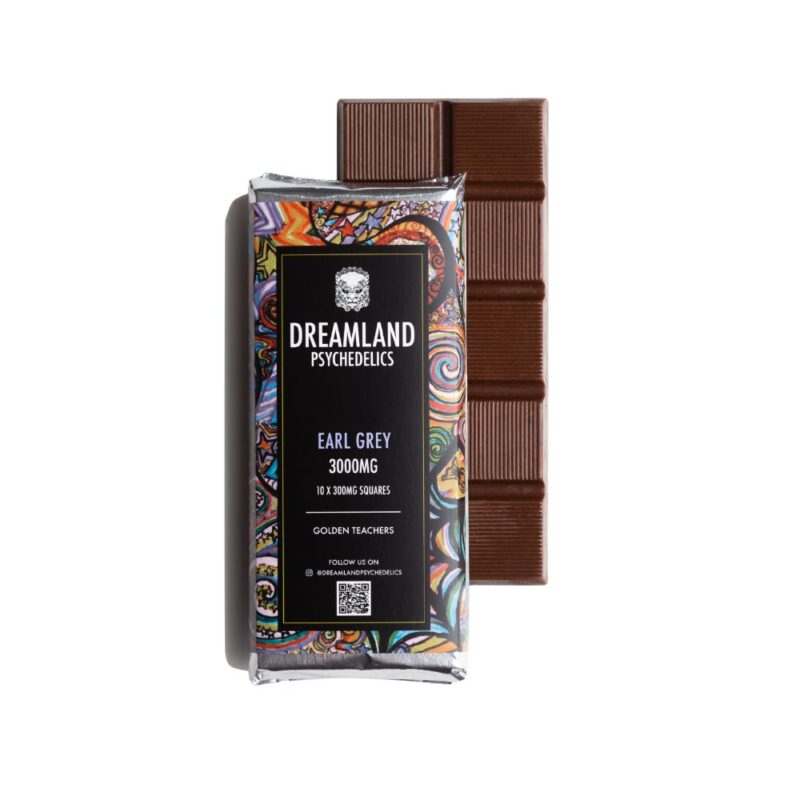 Dreamland Psychedelics – Mushroom Chocolate Bar